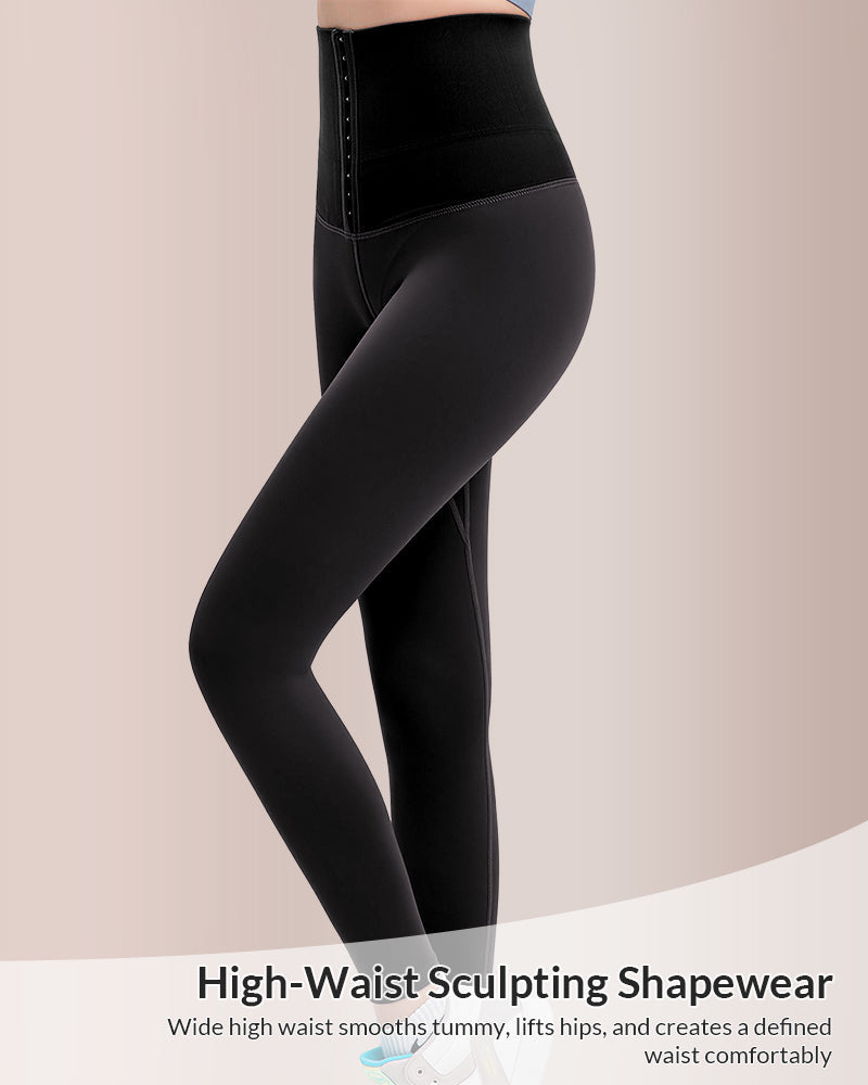 Cozessa™ Sculpt & Lift High-Waisted Corset Leggings
