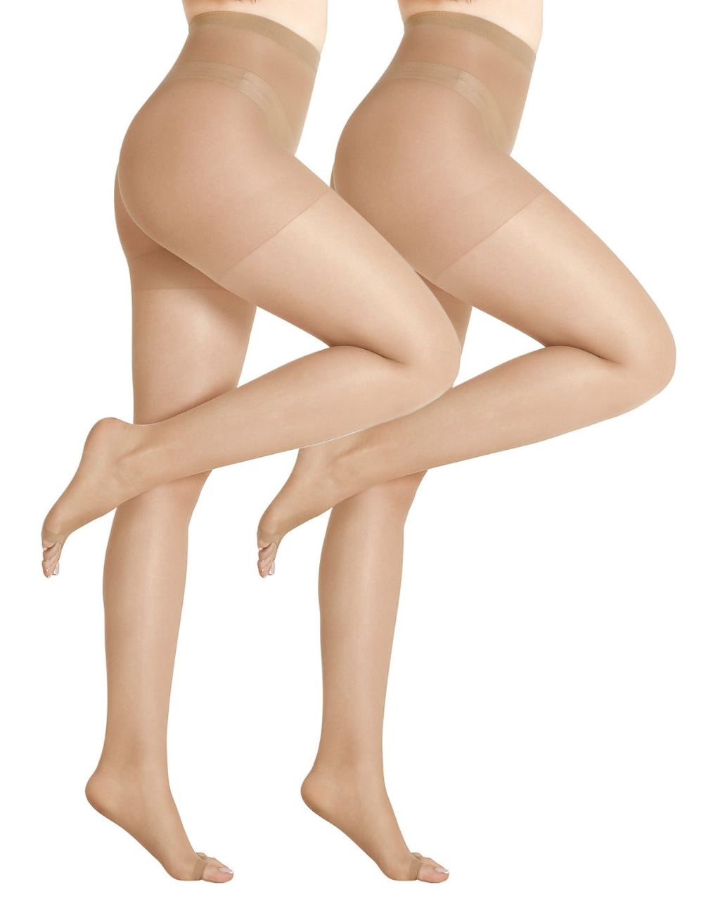 Cozessa™ Ultra Thin 20D Control Toeless Pantyhose