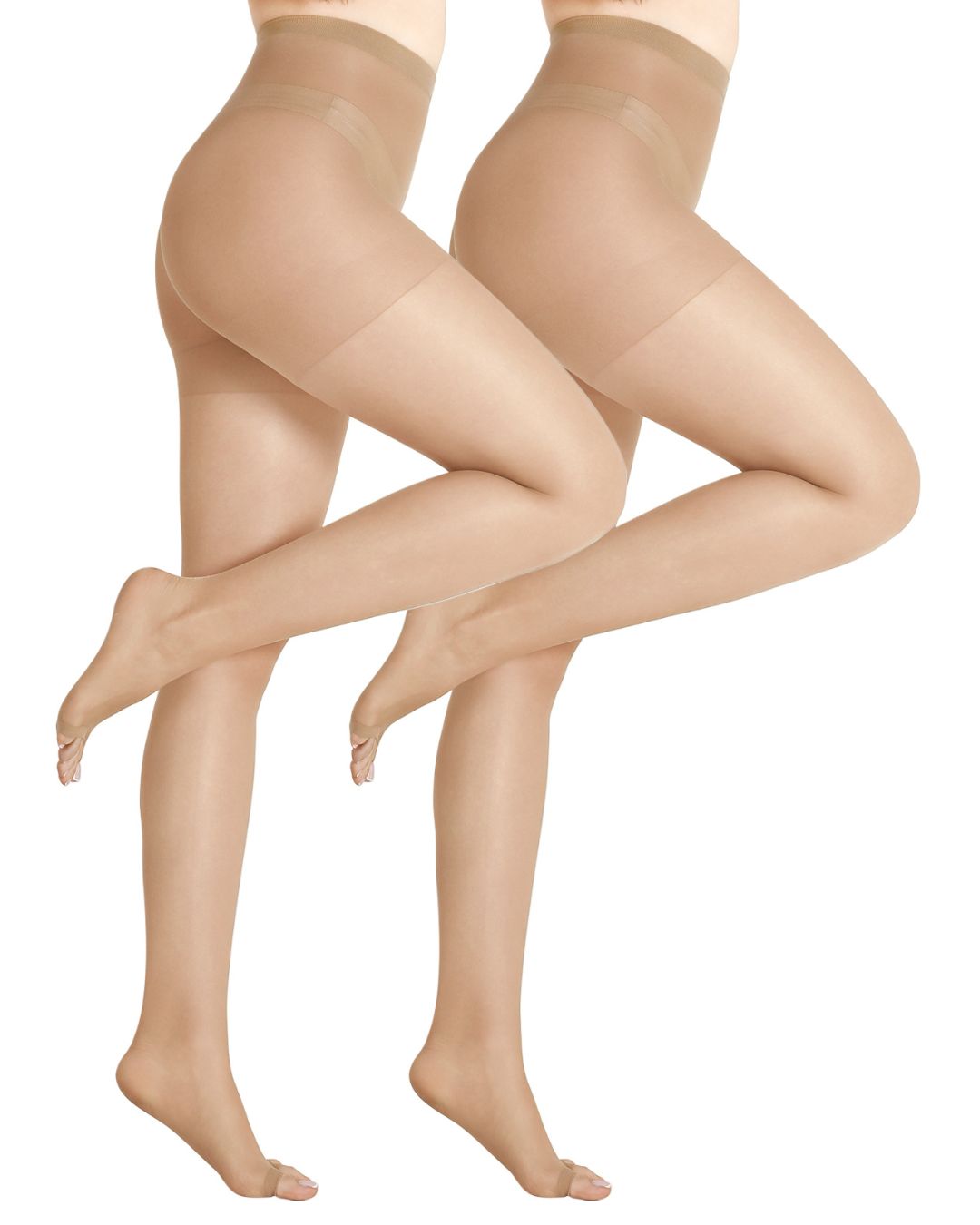 Cozessa™ Ultra Thin 20D Control Toeless Pantyhose
