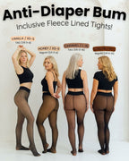 Cozessa™ Sheer Fleece-Lined Tights Inclusive Skin