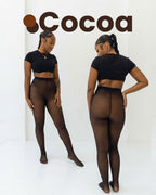 Cozessa™ Sheer Fleece-Lined Tights Inclusive Skin