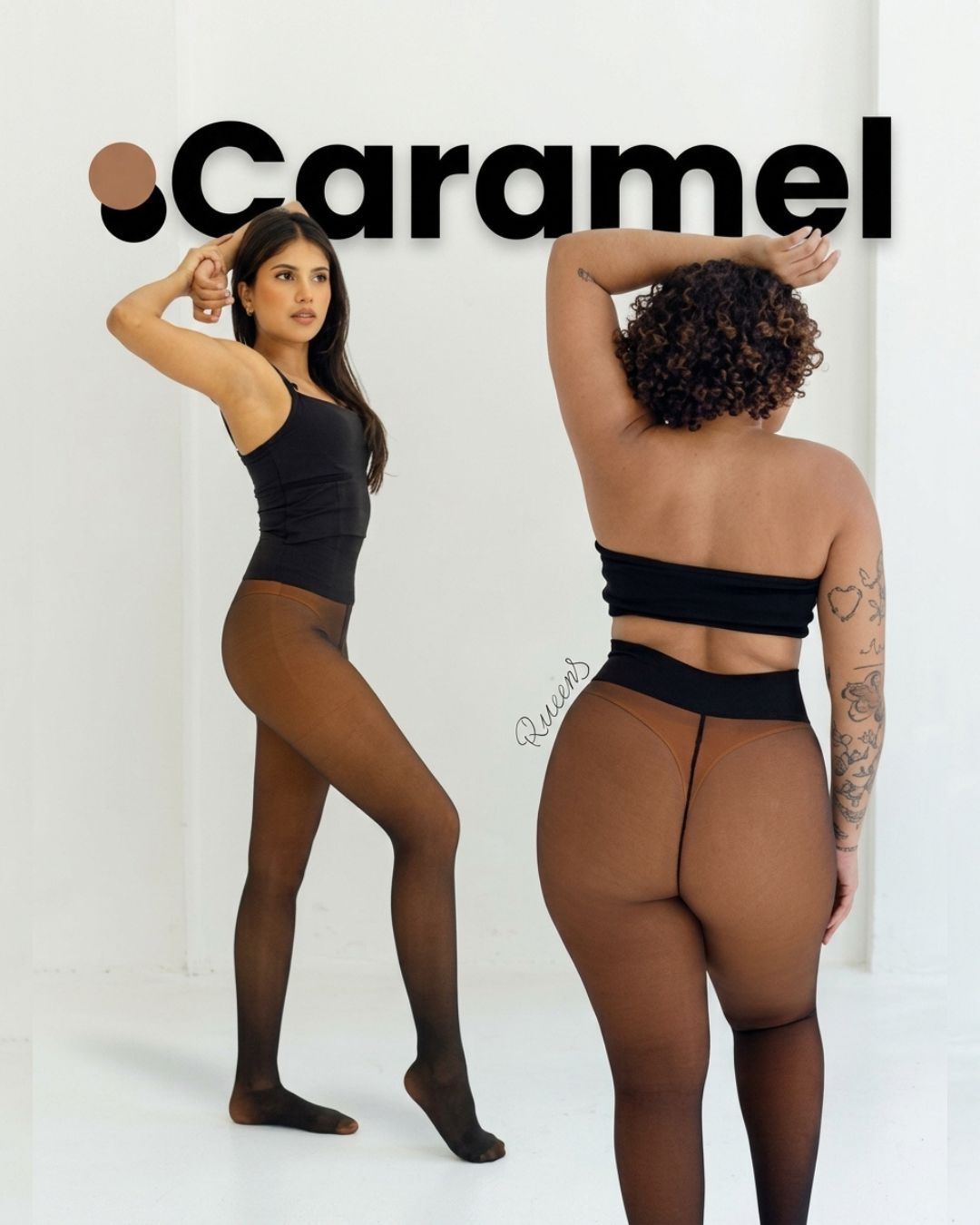 Cozessa™ Sheer Fleece-Lined Tights Inclusive Skin
