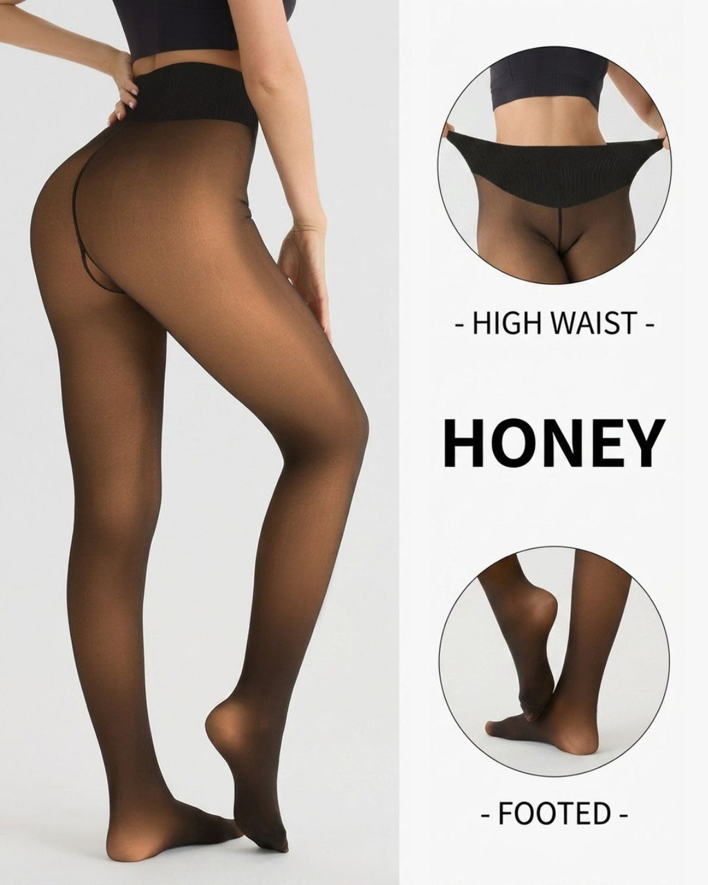 Cozessa™ High-Waisted Thermal Fleece-Lined Tights