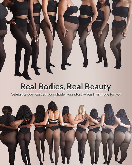 Curvvvy™ - One-Seam Sculpting Thermal Tights Curvvvy