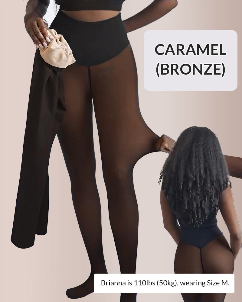 Curvvvy™ - One-Seam Sculpting Thermal Tights Curvvvy