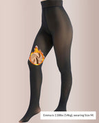 Curvvvy™ Opaque Fleece Lined Sculpting Tights Curvvvy