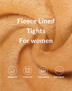 Curvvvy™ Opaque Fleece Lined Sculpting Tights Curvvvy