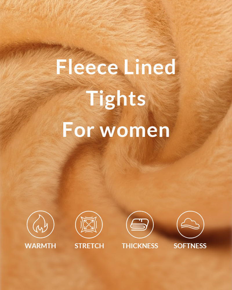 Curvvvy™ Opaque Fleece Lined Sculpting Tights Curvvvy