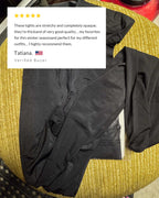 Cozessa™ Ultra Sheer High-Waist Glossy Tights (2 Pack)
