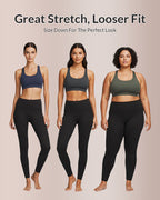 Curvvvy™ Fleece-Lined High-Waist Leggings with Pockets Curvvvy