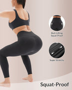 Curvvvy™ Fleece-Lined High-Waist Leggings with Pockets Curvvvy